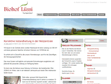 Tablet Screenshot of bioluessi.ch